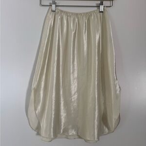 **SOLD** Vintage Silky Midi Slip Skirt